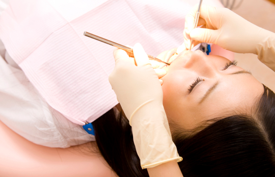 定期検診とクリーニング