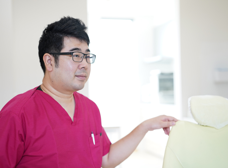 01 丁寧な説明で心地よい治療